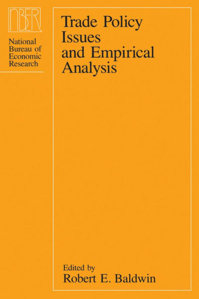 Trade Policy Issues and Empirical Analysis