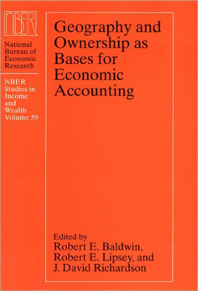 Geography and Ownership as Bases for Economic Accounting