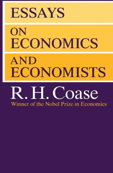 Essays on Economics and Economists