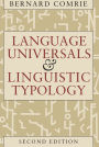 Language Universals and Linguistic Typology: Syntax and Morphology