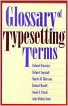 Title: Glossary of Typesetting Terms, Author: Richard Eckersley