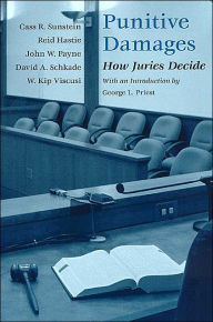 Title: Punitive Damages: How Juries Decide / Edition 2, Author: Cass R. Sunstein