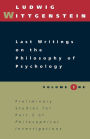 Last Writings on the Philosophy of Psychology, Volume 1 / Edition 2