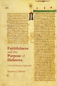 Faithfulness and the Purpose of Hebrews: A Social Identity Approach