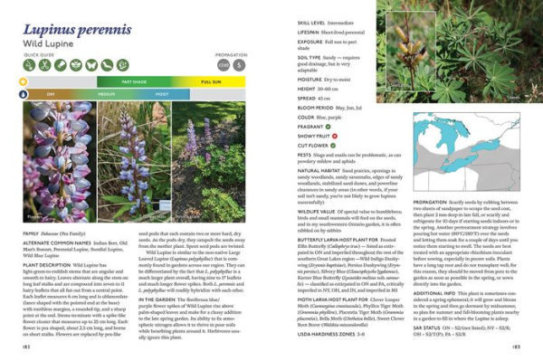 The Gardener's Guide to Native Plants of the Southern Great Lakes Region
