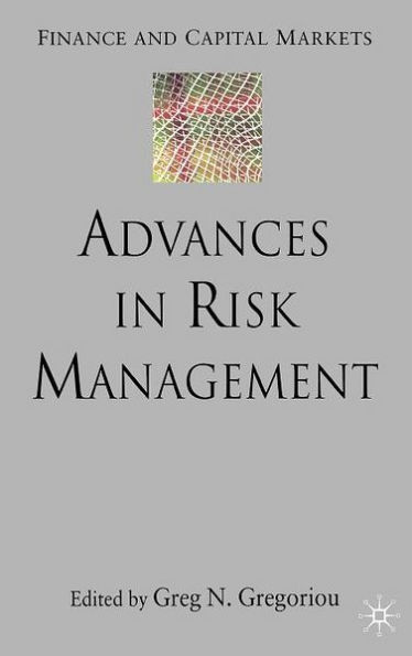 Advances in Risk Management / Edition 1