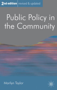 Title: Public Policy in the Community, Author: Marilyn Taylor
