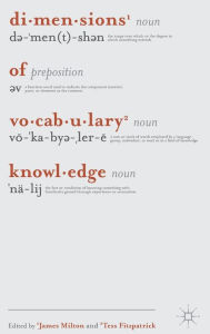 Title: Dimensions of Vocabulary Knowledge, Author: James Milton