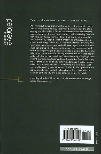 Reverse Psychology Marketing: The Death of Traditional Marketing and the Rise of the New Pull Game