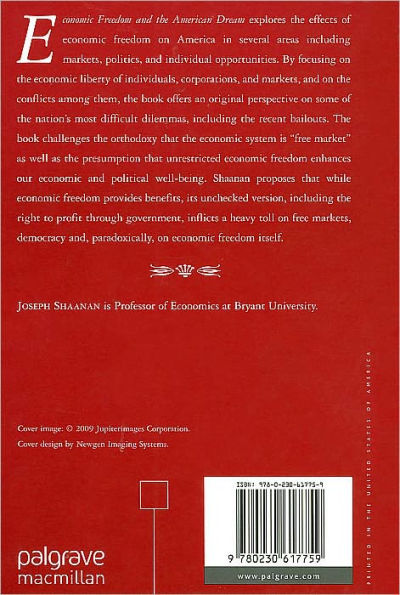 Economic Freedom and the American Dream