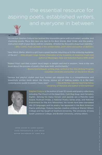 Next Word, Better Word: The Craft of Writing Poetry