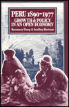 Title: Peru, 1890-1977: Growth and Policy in an Open Economy, Author: Rosemary Thorp