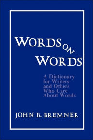 Words On Words / Edition 1