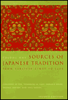 Sources of Japanese Tradition: Volume 1: From Earliest Times to 1600 / Edition 2