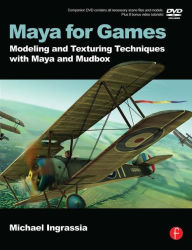 Title: Maya for Games: Modeling and Texturing Techniques with Maya and Mudbox / Edition 1, Author: Michael Ingrassia