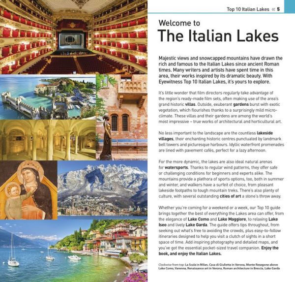 DK Eyewitness Top 10 Italian Lakes