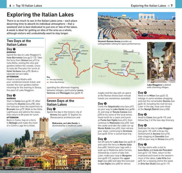 DK Eyewitness Top 10 Italian Lakes