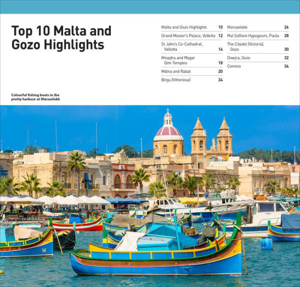 DK Top 10 Malta and Gozo