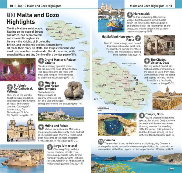 DK Top 10 Malta and Gozo