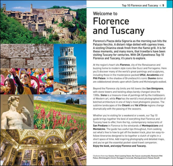 DK Eyewitness Top 10 Florence and Tuscany