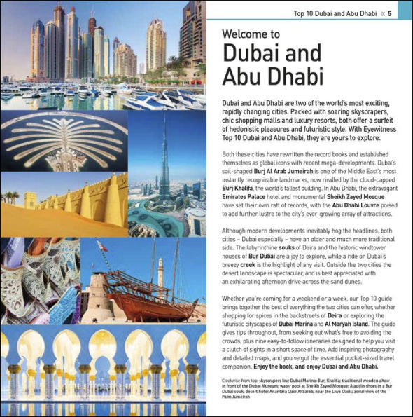 DK Eyewitness Top 10 Dubai and Abu Dhabi