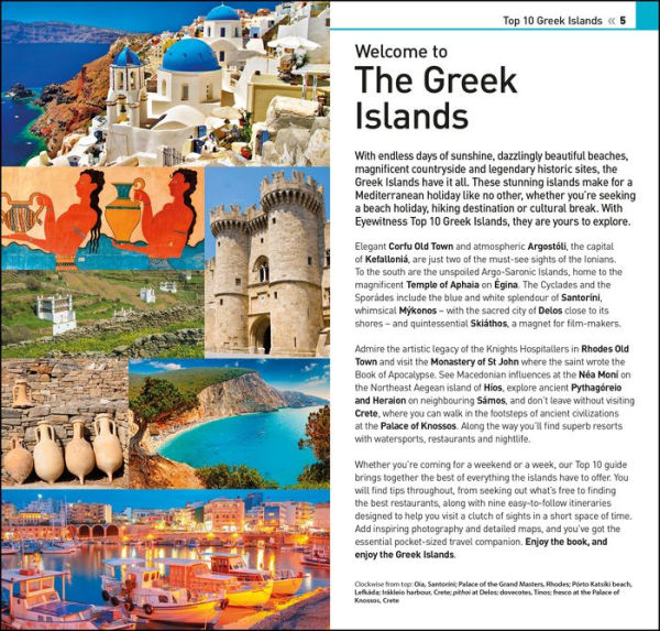 DK Eyewitness Top 10 Greek Islands