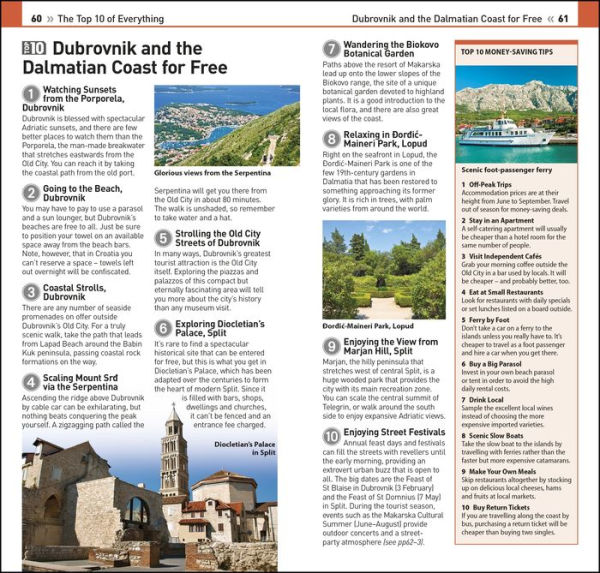 DK Eyewitness Top 10 Dubrovnik and the Dalmatian Coast