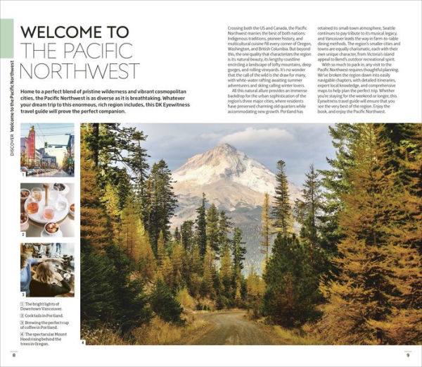 DK Pacific Northwest: Oregon, Washington and British Columbia