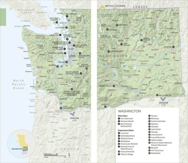 DK Pacific Northwest: Oregon, Washington and British Columbia