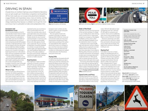 DK Road Trips Spain