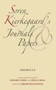 Title: Søren Kierkegaard's Journals and Papers, Volume 4: S-Z, Author: S ren Kierkegaard
