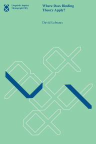 Where Does Binding Theory Apply?