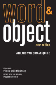 Title: Word and Object, new edition, Author: Willard Van Orman Quine
