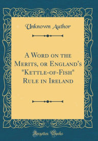 Title: A Word on the Merits, or England's 
