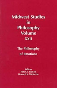 Philosophy of Emotions