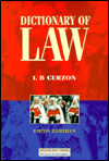 A Dictionary of Law / Edition 4