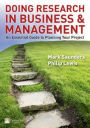 Doing Research in Business & Management: An Essential Guide to Planning Your Project