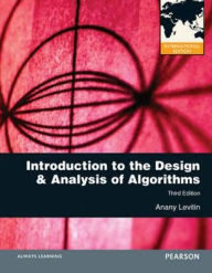 Introduction to the Design & Analysis of Algorithms. by Anany Levitin