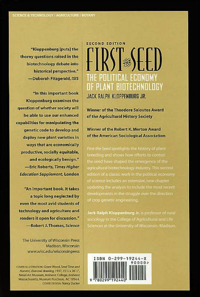 First the Seed: The Political Economy of Plant Biotechnology / Edition 2