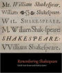 Remembering Shakespeare
