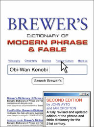 Brewer's Dictionary of Modern Phrase & Fable: 2nd Edition