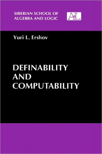 Definability and Computability / Edition 1