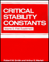 Critical Stability Constants: First Supplement