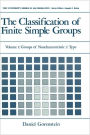 The Classification of Finite Simple Groups: Volume 1: Groups of Noncharacteristic 2 Type / Edition 1
