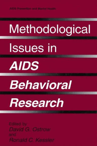 Methodological Issues in AIDS Behavioral Research / Edition 1