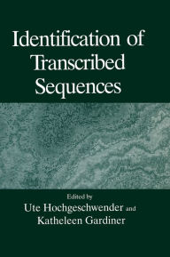 Title: Identification of Transcribed Sequences, Author: Ute Hochgeschwender