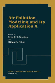 Title: Air Pollution Modeling and Its Application, Author: Sven-Erik Gryning