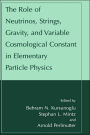 The Role of Neutrinos, Strings, Gravity, and Variable Cosmological Constant in Elementary Particle Physics