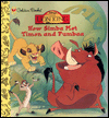 The Lion King: How Simba Met Timon and Pumbaa - Little Super Shape Book