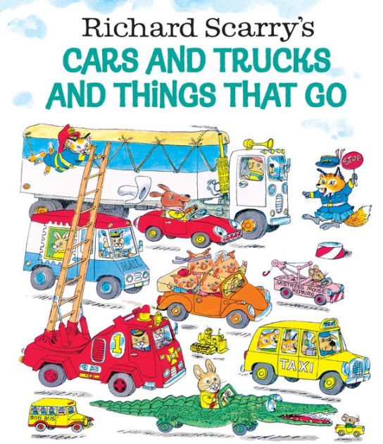 Richard Scarry - Cars and Trucks and Things That Go tote bag — Out